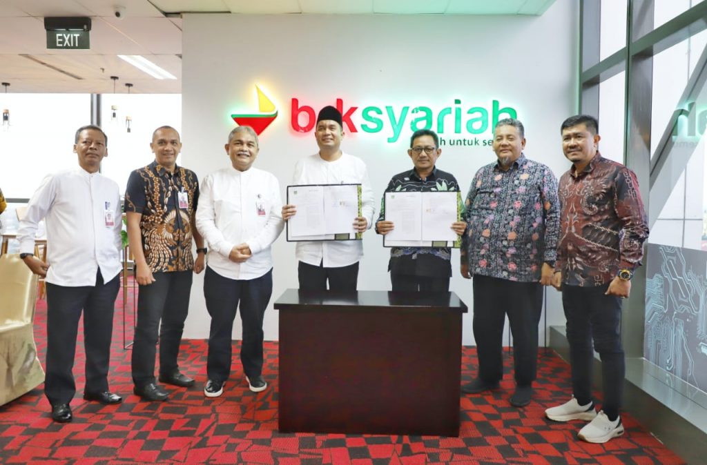 Rapat Koordinasi antara Pemerintah Kabupaten (Pemkab) Inhil dan Bank Riau Kepri Syariah (BRKS)